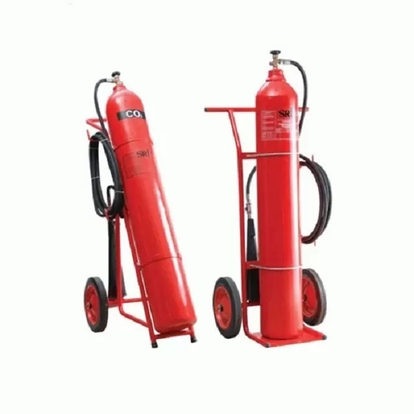 B&Igrave;NH CHỮA CH&Aacute;Y CO2 (CARBON DIOXIDE) TR&Ecirc;N XE ĐẨY LOẠI 32KG V&Agrave; 45KG