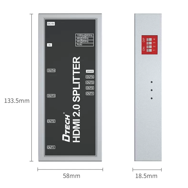 Bộ chia HDMI DT-7214 (2.0)