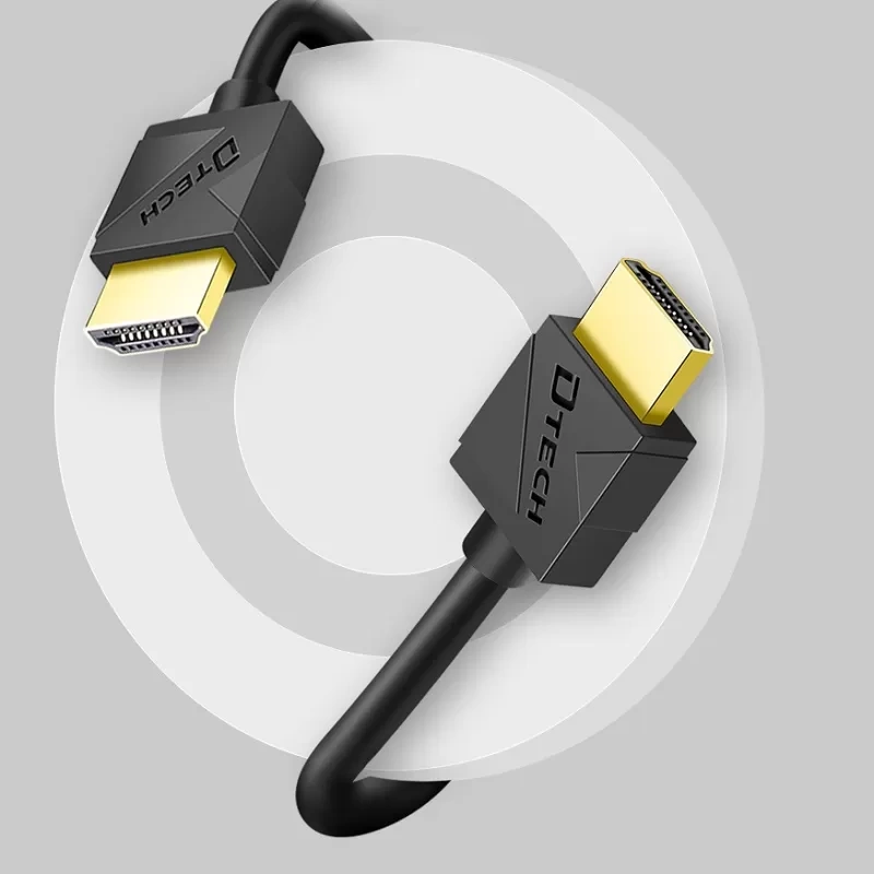 Dây HDMI DTECH 19+1 DT-H202 (2.0) Đồng Nguyên Chất 4K HD