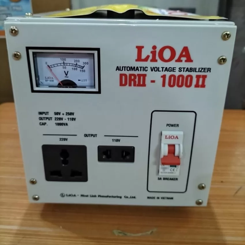 Ổn áp LIOA DRII-1000II 1KVA Bảo hành 3 năm