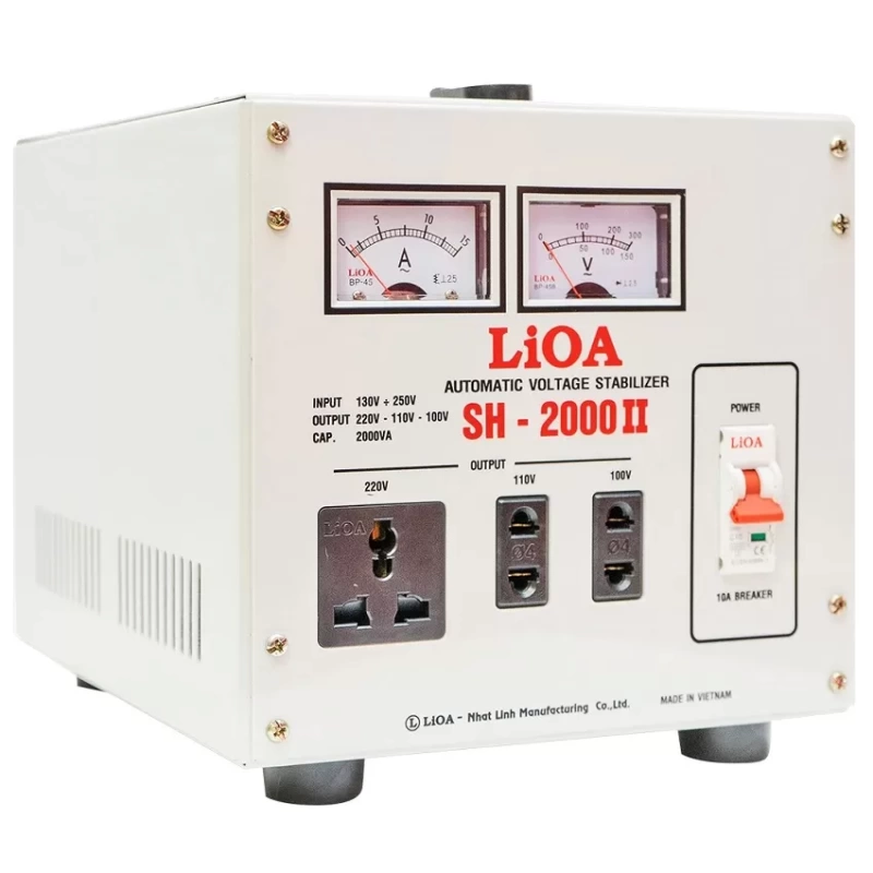 Ổn áp LIOA SH-2000II 2KVA dòng 1 pha