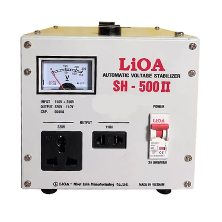 Ổn áp LIOA SH-500II 500VA Loại 1 Pha