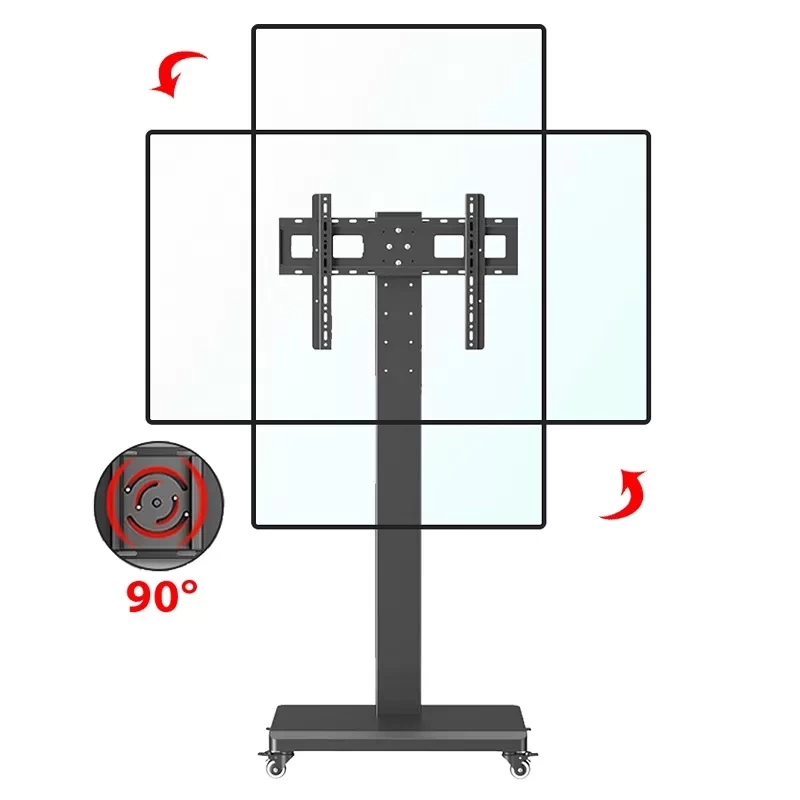 Giá treo tivi di động xoay ngang/dọc E1290 32 - 65 inch