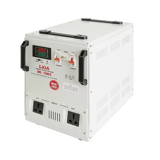 Ổn áp LIOA DRI-7500II 5KVA 1 pha hàng mới 100%
