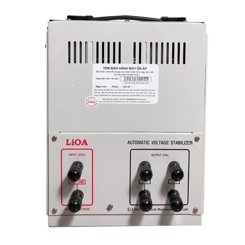 Ổn áp LIOA DRII-5000II 5KVA 1 pha