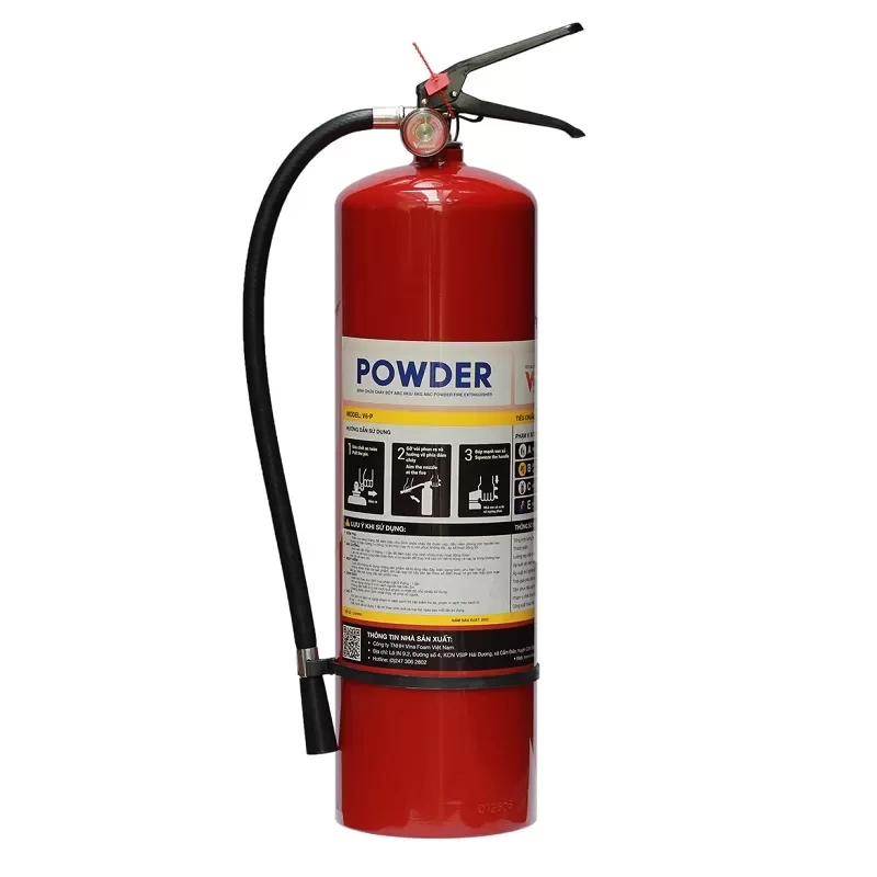 B&igrave;nh chữa ch&aacute;y bột ABC 6 kg Vinafoam CMP6