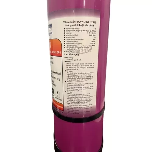 B&igrave;nh chữa ch&aacute;y PIN LITHIUM ORION 6 l&iacute;t OR-6