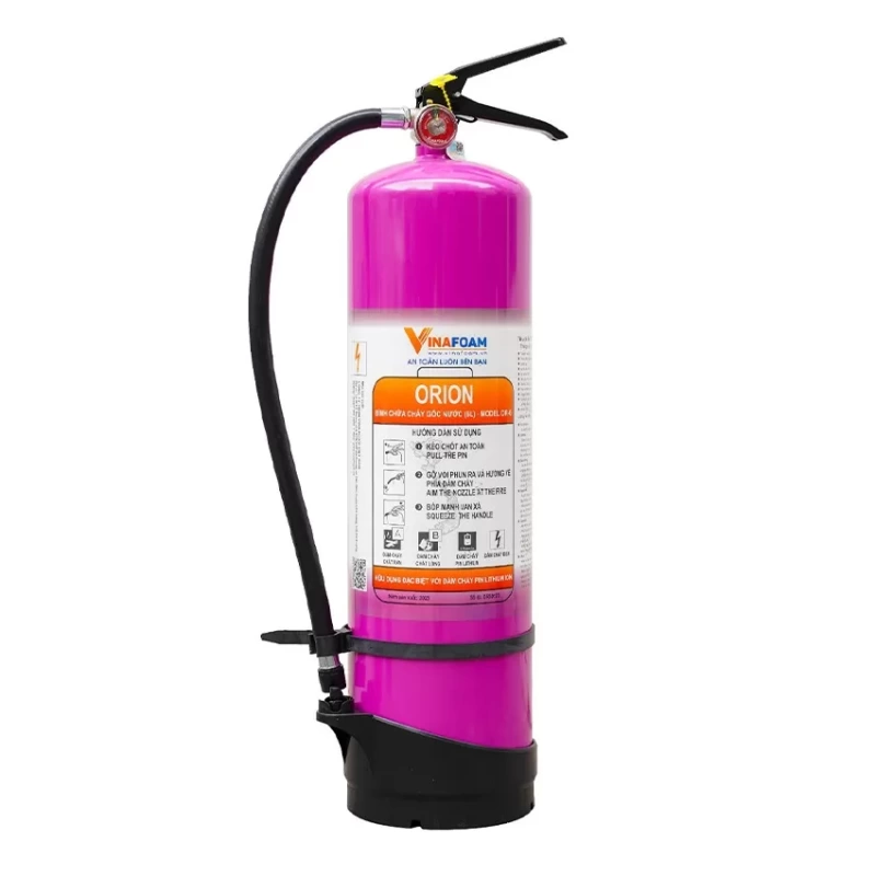 B&igrave;nh chữa ch&aacute;y PIN LITHIUM ORION 6 l&iacute;t OR-6