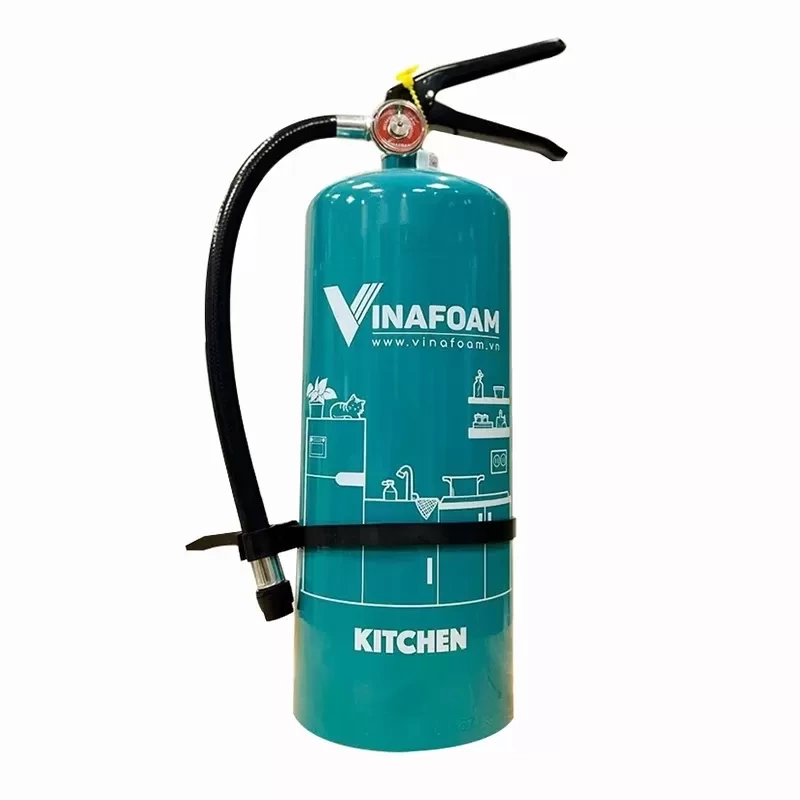 B&igrave;nh chữa ch&aacute;y vinafoam g&oacute;c bếp 3L (nh&oacute;m K) V3F-K