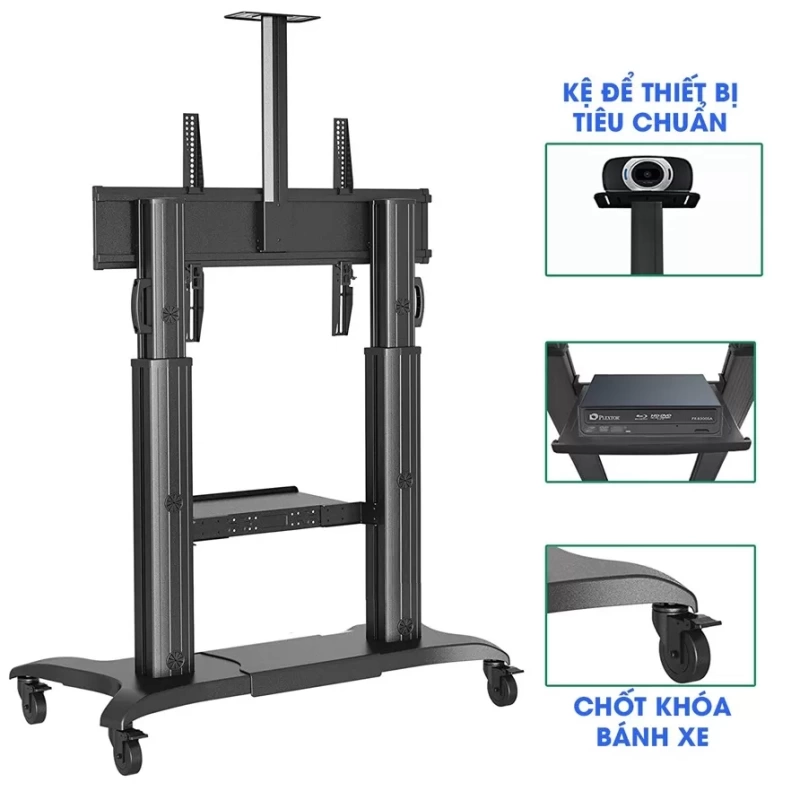 Giá Treo Tivi Di Động NB CF100 60-100 Inch