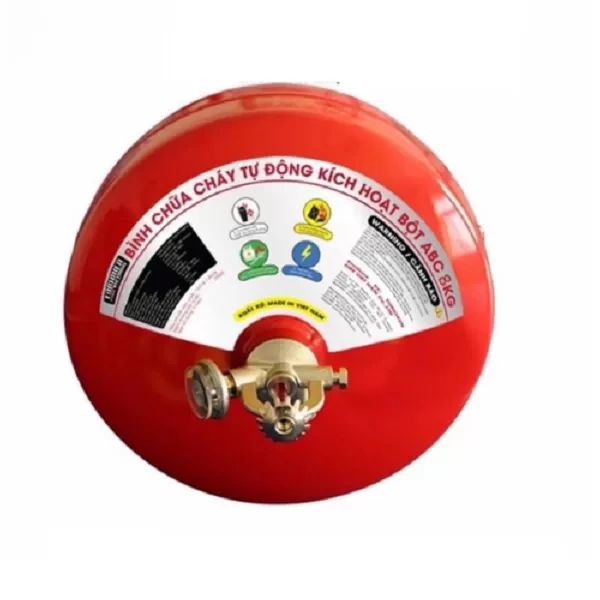 B&igrave;nh chữa ch&aacute;y tự động bằng bột ABC 8kg