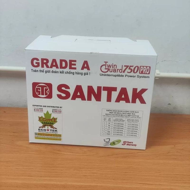 Bộ lưu điện Santak TG 750 PRO (750VA/300W)